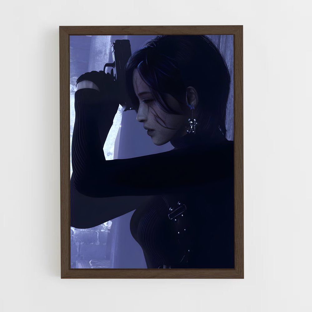 Poster Ada la Mystérieuse – affiche Resident Evil (vue 5)
